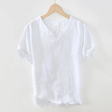 Marlow - Short Sleeve Relaxed Fit Linen Shirt