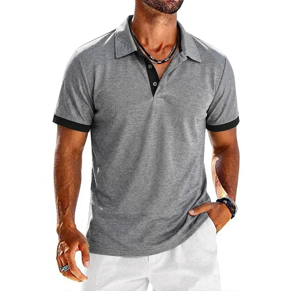 Dennis - Contrast Polo Shirt