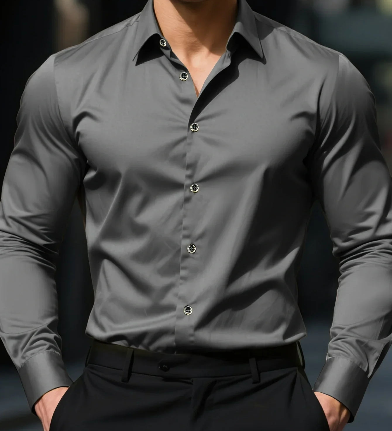 Avery - Business Long Sleeve Shirt