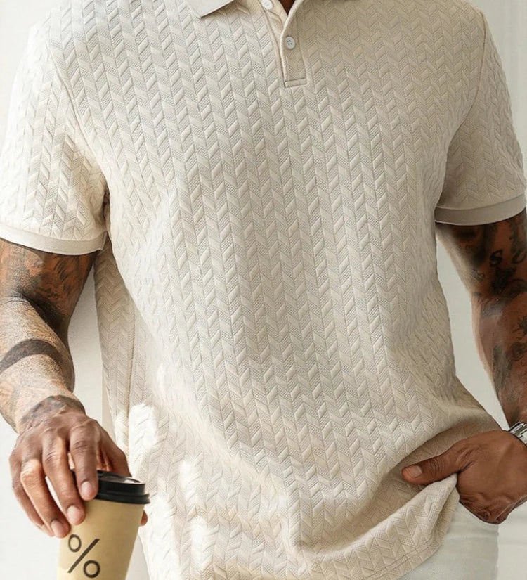 Newton - Textured Polo Shirt