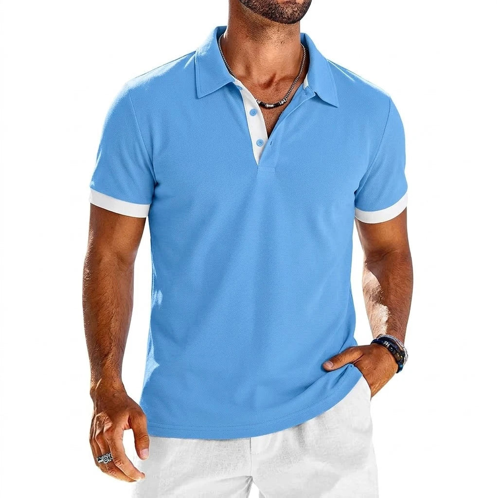 Dennis - Contrast Polo Shirt