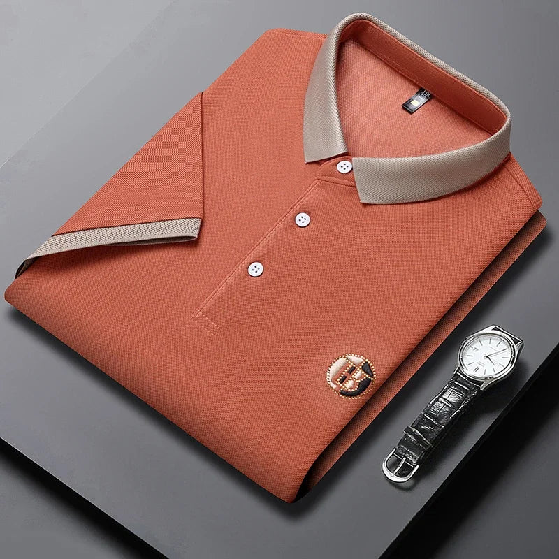 Booker - Classic Contrast Collar Polo Shirt