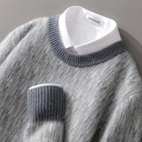 Caspian - Contrast Trim Cashmere Jumper