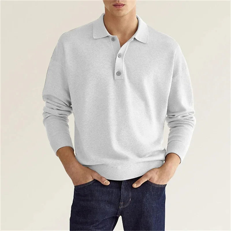 CORVIN WOOL POLO SHIRT