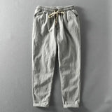 Eldon - Drawstring Summer Trousers