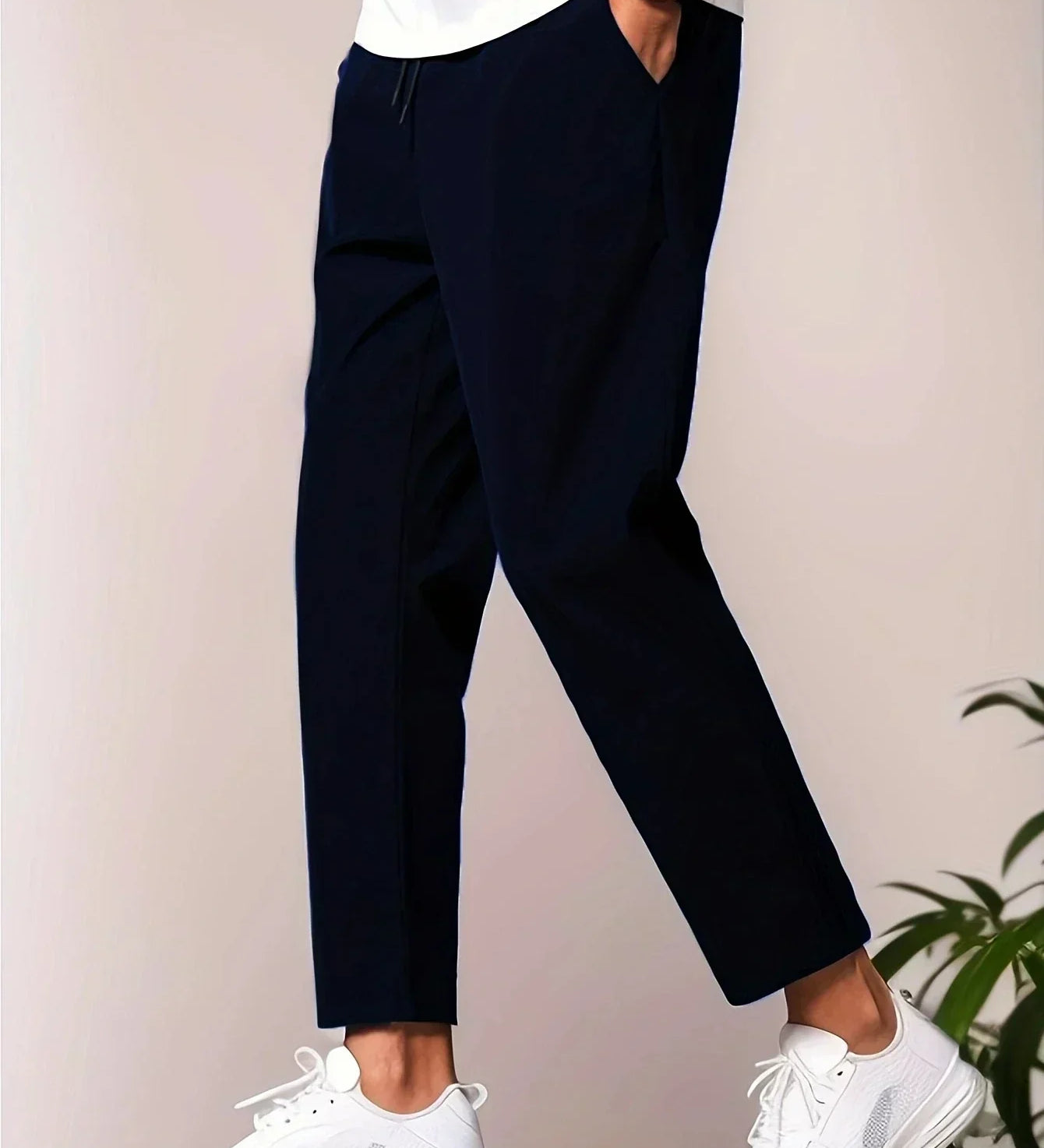 Clement - Cropped Smart Trousers