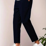 Clement - Cropped Smart Trousers