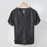 Marlow - Short Sleeve Relaxed Fit Linen Shirt