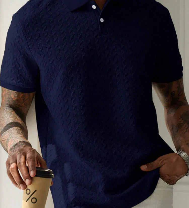 Newton - Textured Polo Shirt