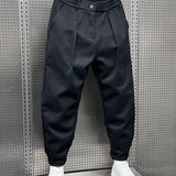 Rupert - Textured Pleated Trousers