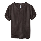 Marlow - Short Sleeve Relaxed Fit Linen Shirt