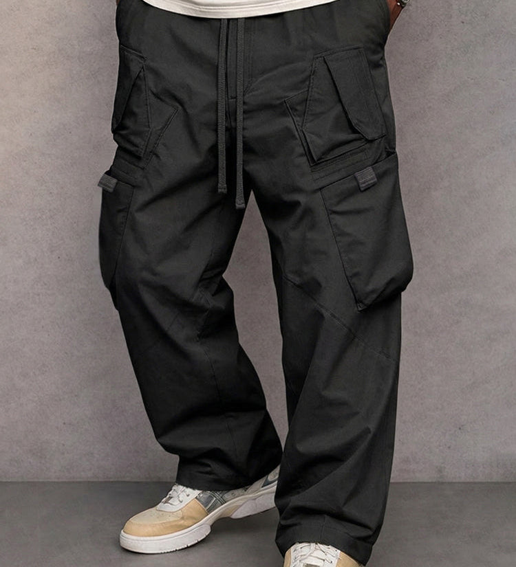 Merrick - Straight Fit Cargo Trousers