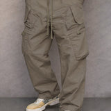 Merrick - Straight Fit Cargo Trousers