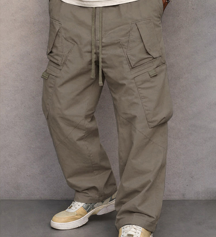 Merrick - Straight Fit Cargo Trousers