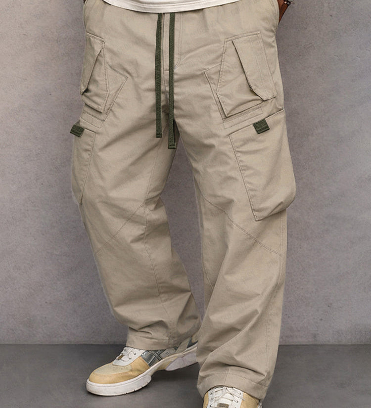 Merrick - Straight Fit Cargo Trousers