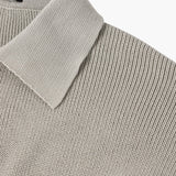 Baxter - Open Collar Polo Jumper