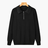 Baxter - Open Collar Polo Jumper