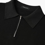 Baxter - Open Collar Polo Jumper