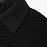 Baxter - Open Collar Polo Jumper