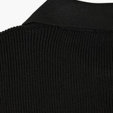 Baxter - Open Collar Polo Jumper