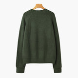 Oswald - Raglan Sleeve Ribbed Jumper