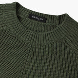 Oswald - Raglan Sleeve Ribbed Jumper
