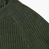 Oswald - Raglan Sleeve Ribbed Jumper