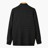 Dexter - Wave Texture Half-Zip Jumper