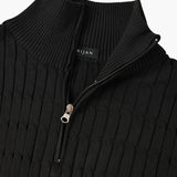 Dexter - Wave Texture Half-Zip Jumper