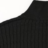 Dexter - Wave Texture Half-Zip Jumper