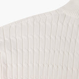 Dexter - Wave Texture Half-Zip Jumper