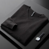Gideon - Fine Knit V-Neck Jumper