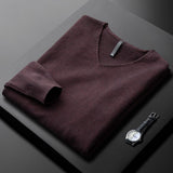 Gideon - Fine Knit V-Neck Jumper