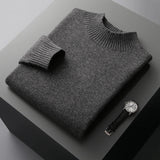 Ingram - Mock Neck Cashmere Jumper