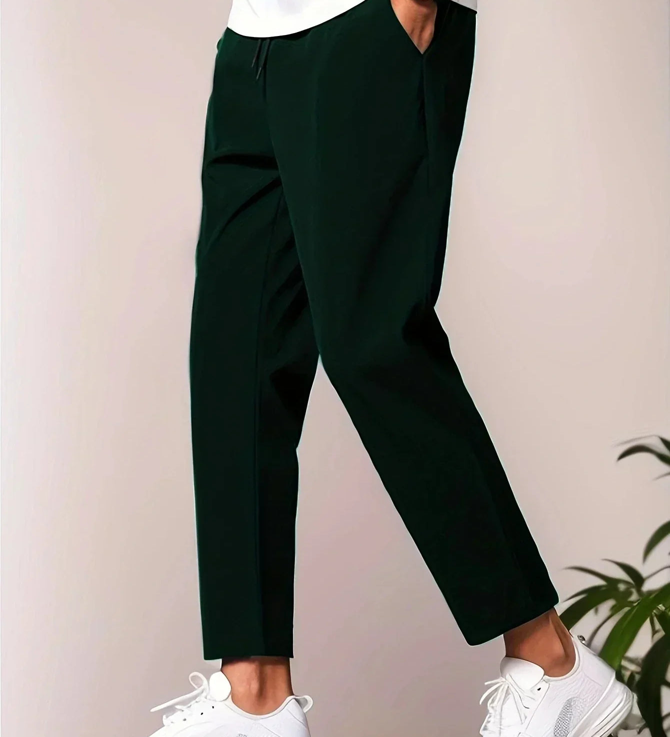 Clement - Cropped Smart Trousers