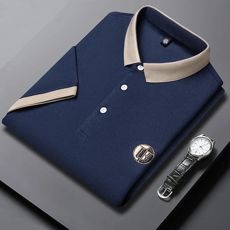 Booker - Classic Contrast Collar Polo Shirt