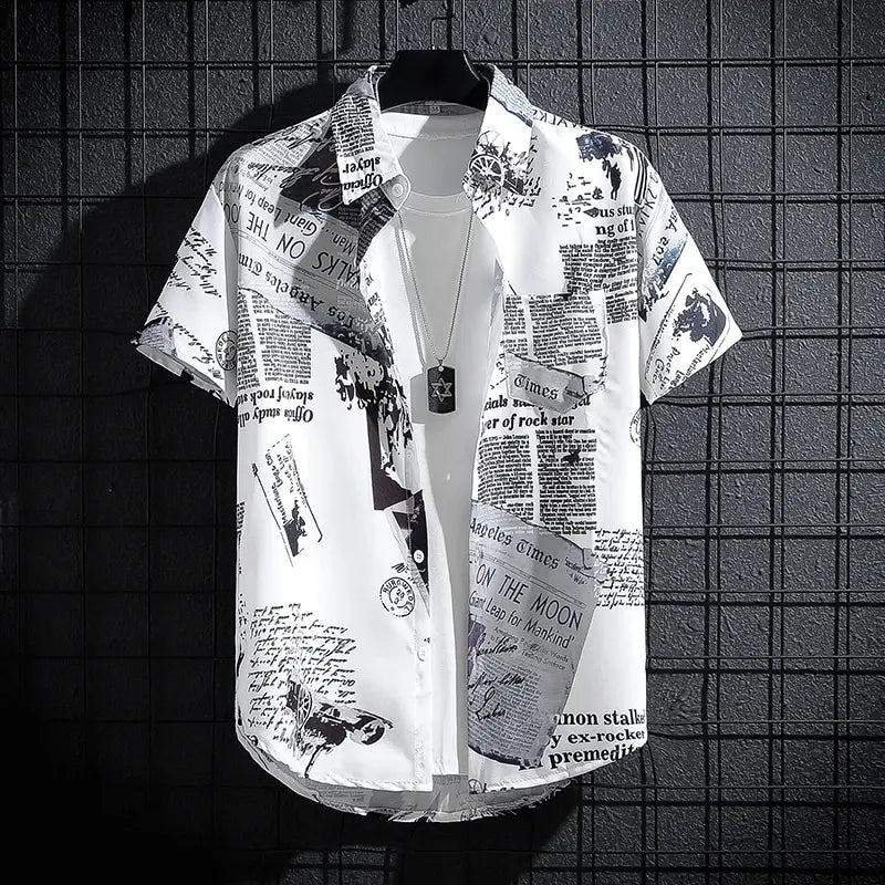 Clive - Classic Printed Shirt