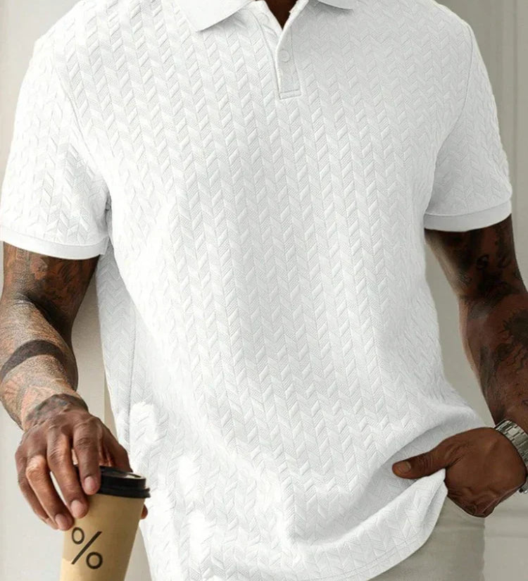 Newton - Textured Polo Shirt