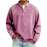 Marcus - Washed Denim Pullover Shirt