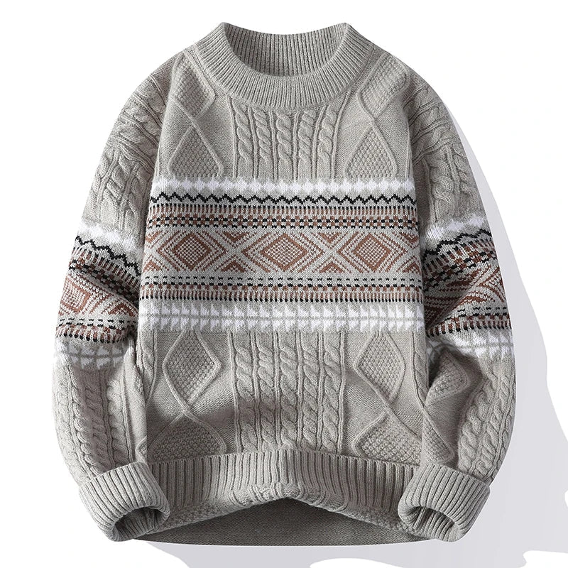 ARVID NORDIC KNIT SWEATER