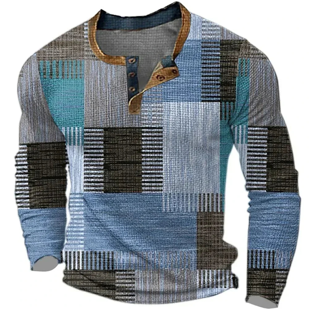 Darwin - Patchwork Colour-Block Shirt