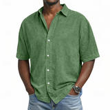 Abel - Acid Wash Cotton Shirt