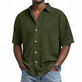 Abel - Acid Wash Cotton Shirt
