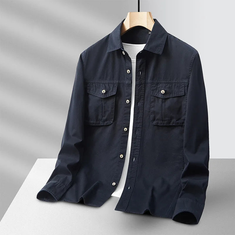CORBIN CANVAS OVERSHIRT