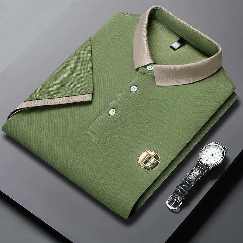 Booker - Classic Contrast Collar Polo Shirt