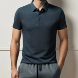 Harlan - Knit Short Sleeve Polo Shirt