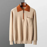 Rafferty - Two-Tone Cashmere Polo