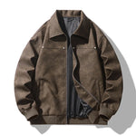 Donovan™ | Leather Bomber Jacket