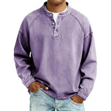 Marcus - Washed Denim Pullover Shirt