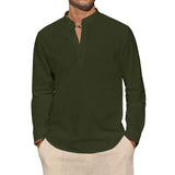 Drew - Cotton Henley Shirt